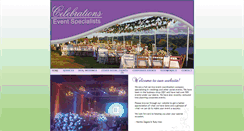Desktop Screenshot of celebrations-event.com